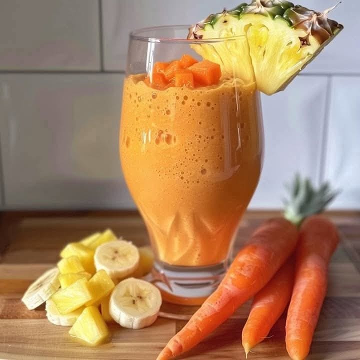 Carrot Pineapple Smoothie Recipe