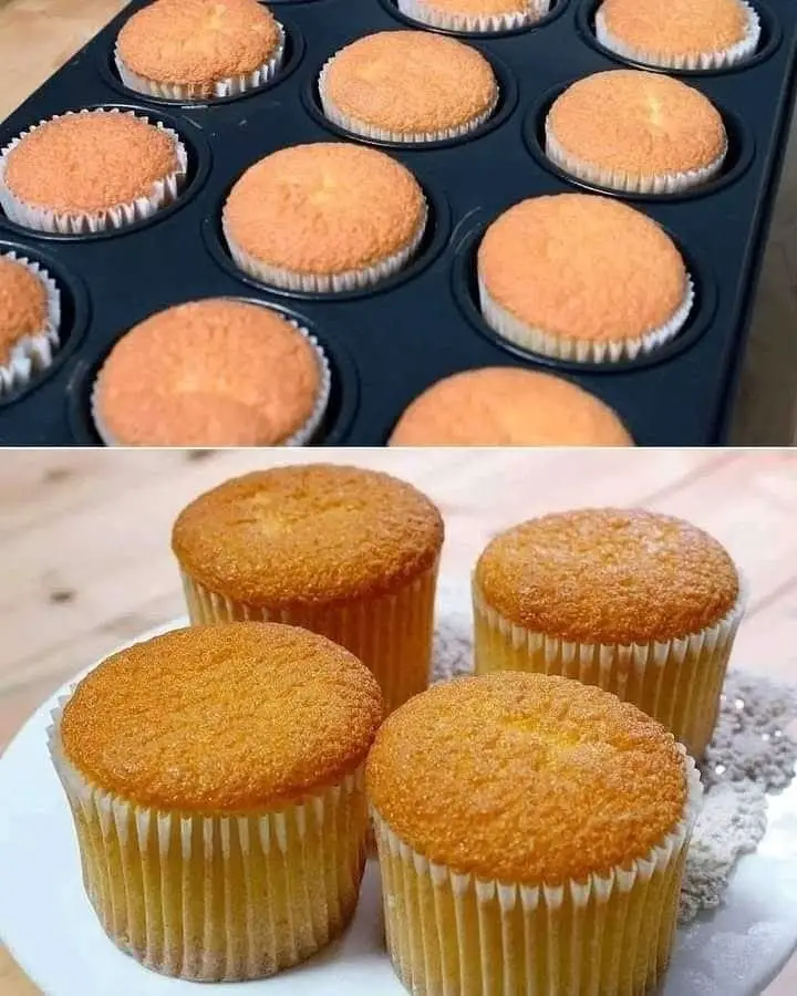 HOMEMADE VANILLA CUPCAKES