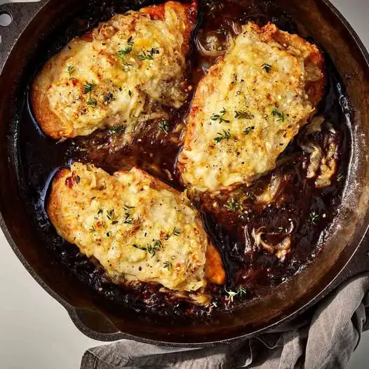 Skillet French Onion Chicken