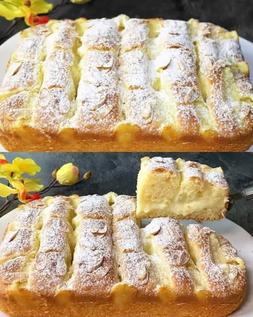 Lemon Cream Cake Recipe