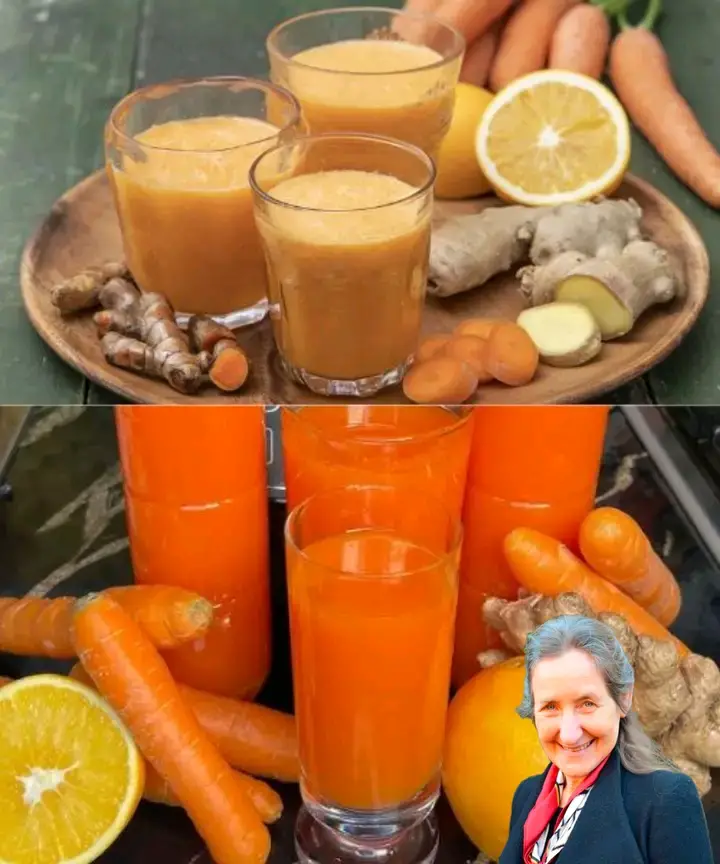 Orange Carrot Ginger Juice