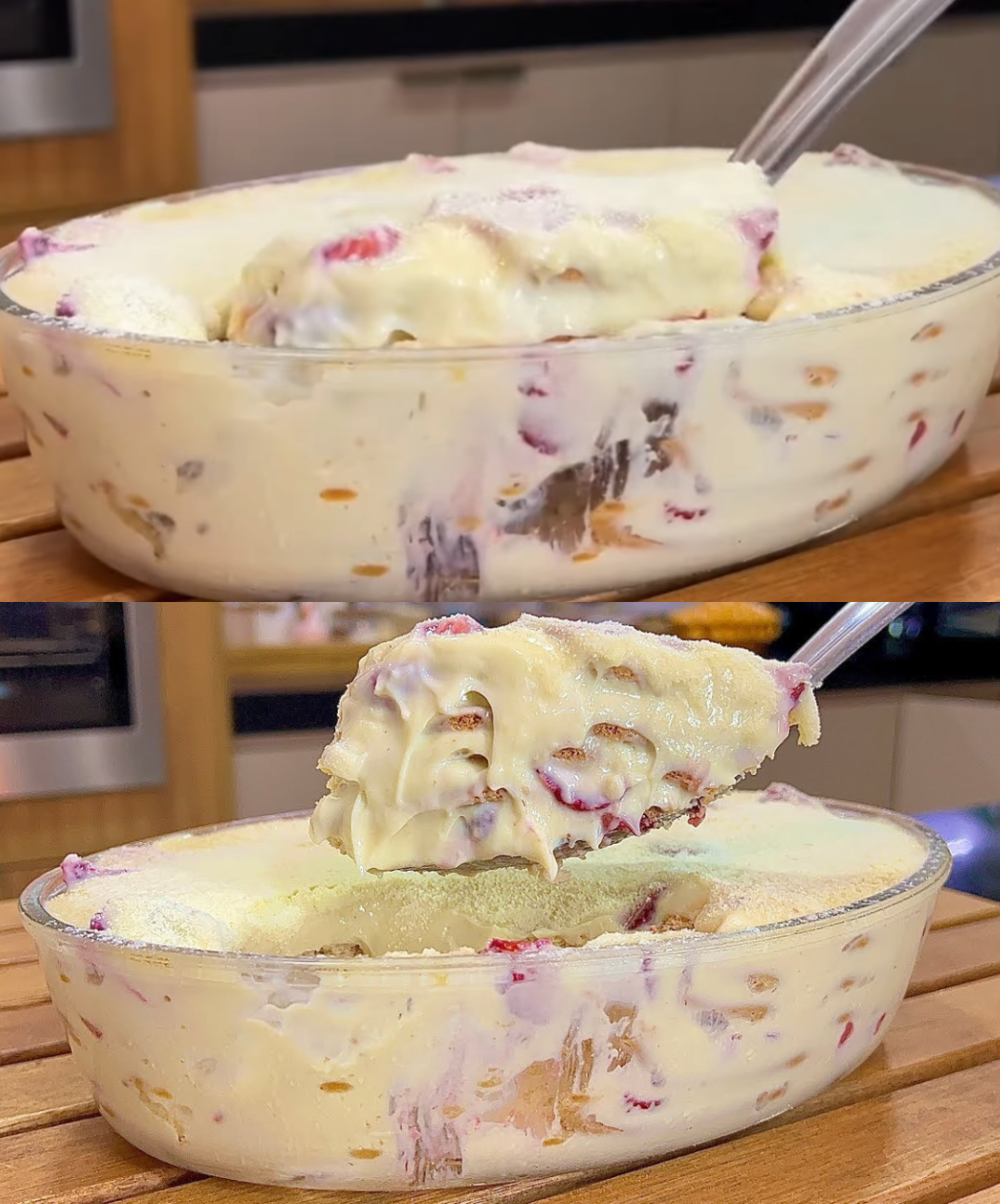 Layered Creamy Dessert: A Simple, Easy Recipe with Few Ingredients, Perfect for Any Occasion