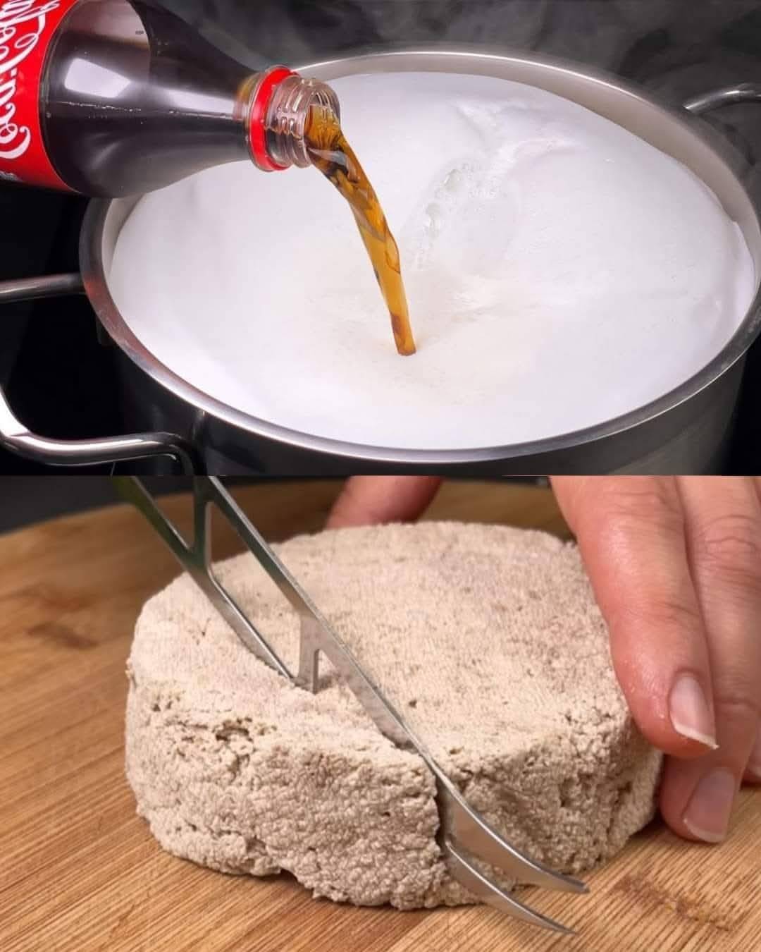 Homemade Cheese with Coca-Cola