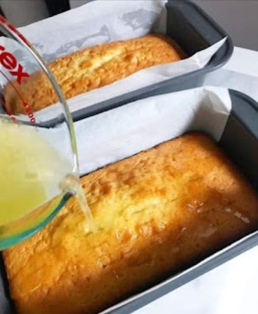 Meyer Lemon Drizzle Cakes