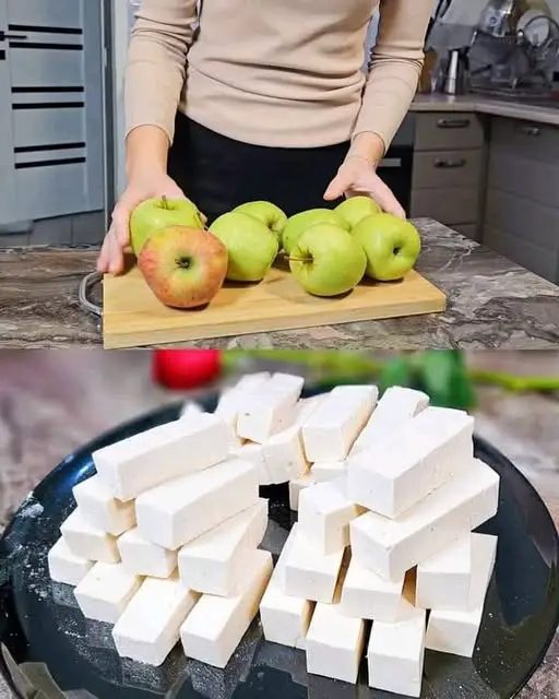 Apple Marshmallows and Candies Recipe