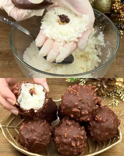 Nutella Coconut Almond Balls