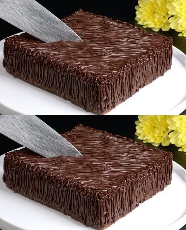 Deluxe No-Bake Chocolate Cake