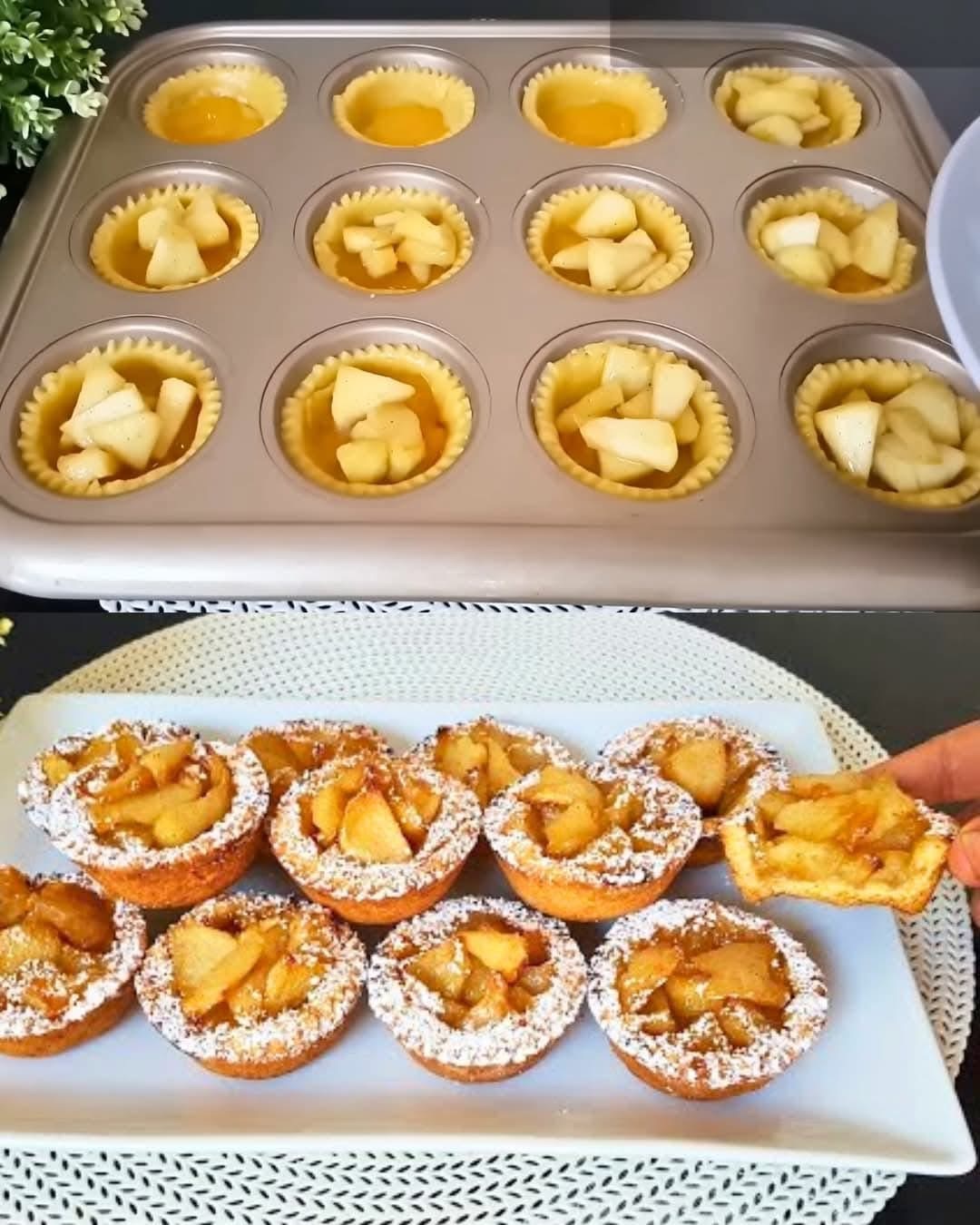 Apple Cake with Apricot Jam Glaze