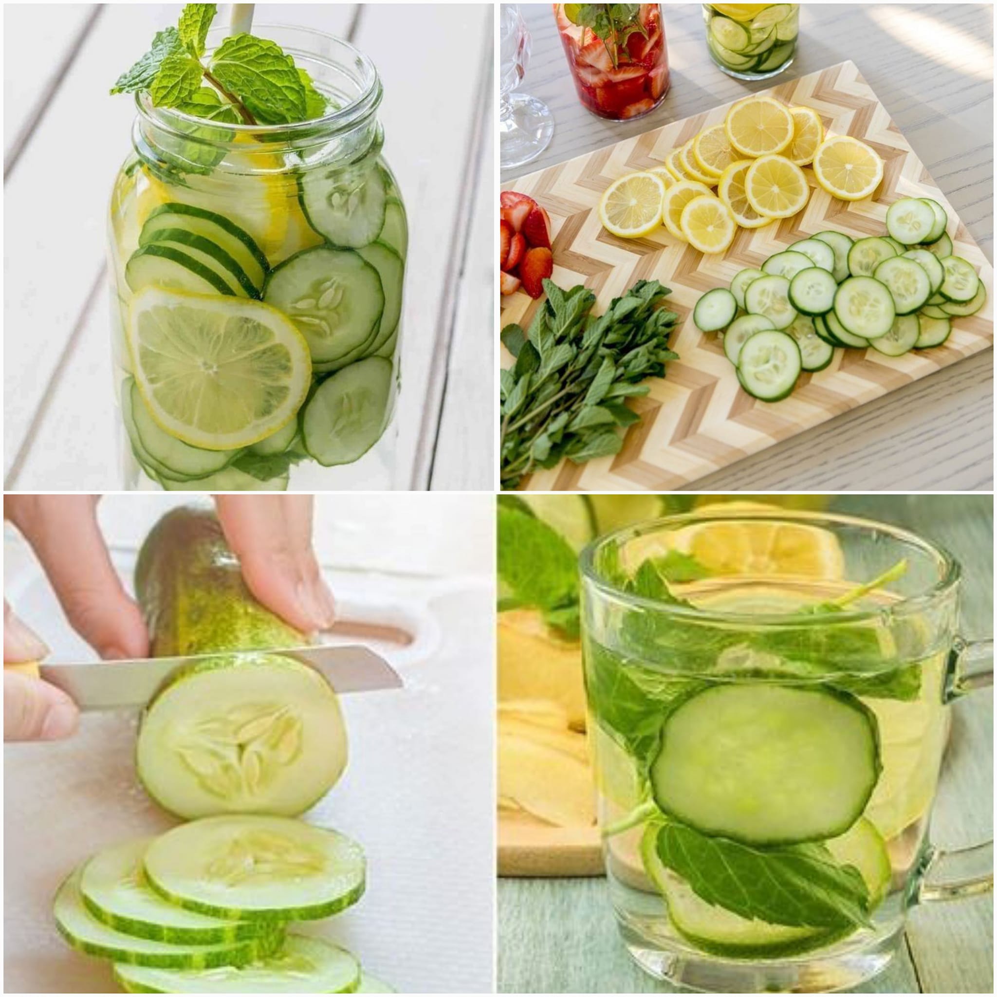 Detox infused water recipe for weight loss and body cleansing