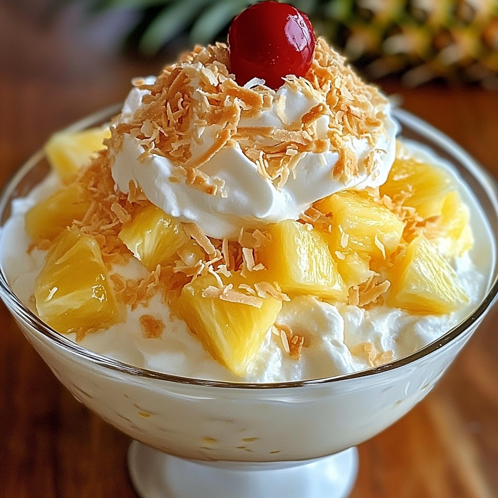 Hawaiian Pineapple Coconut Fluff