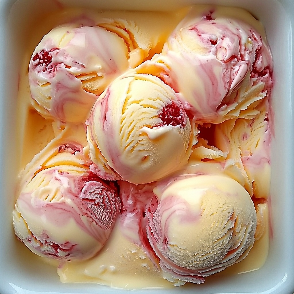 Raspberry Ripple Ice Cream