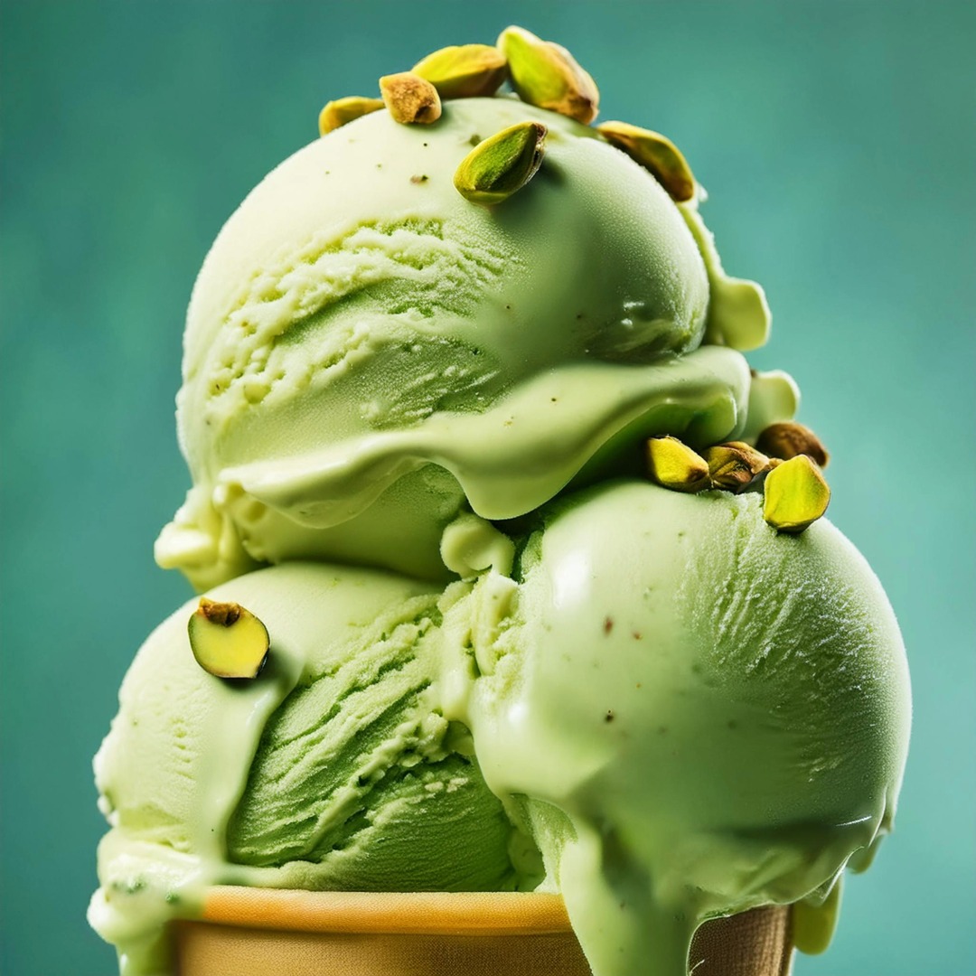 Pistachio Perfection: Homemade Gelato