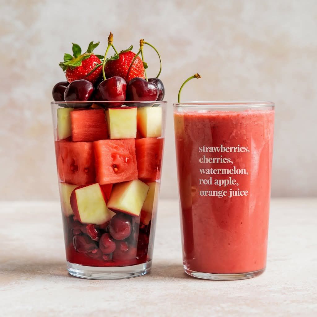 RED SMOOTHIE: A VIBRANT AND NUTRITIOUS BLEND