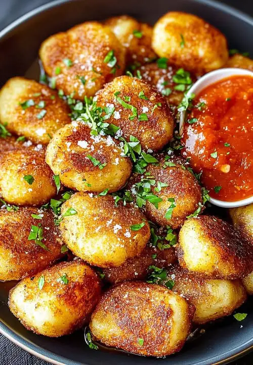 Fried Gnocchi Bites