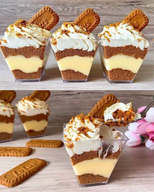 Lotus Biscoff Dessert Cups