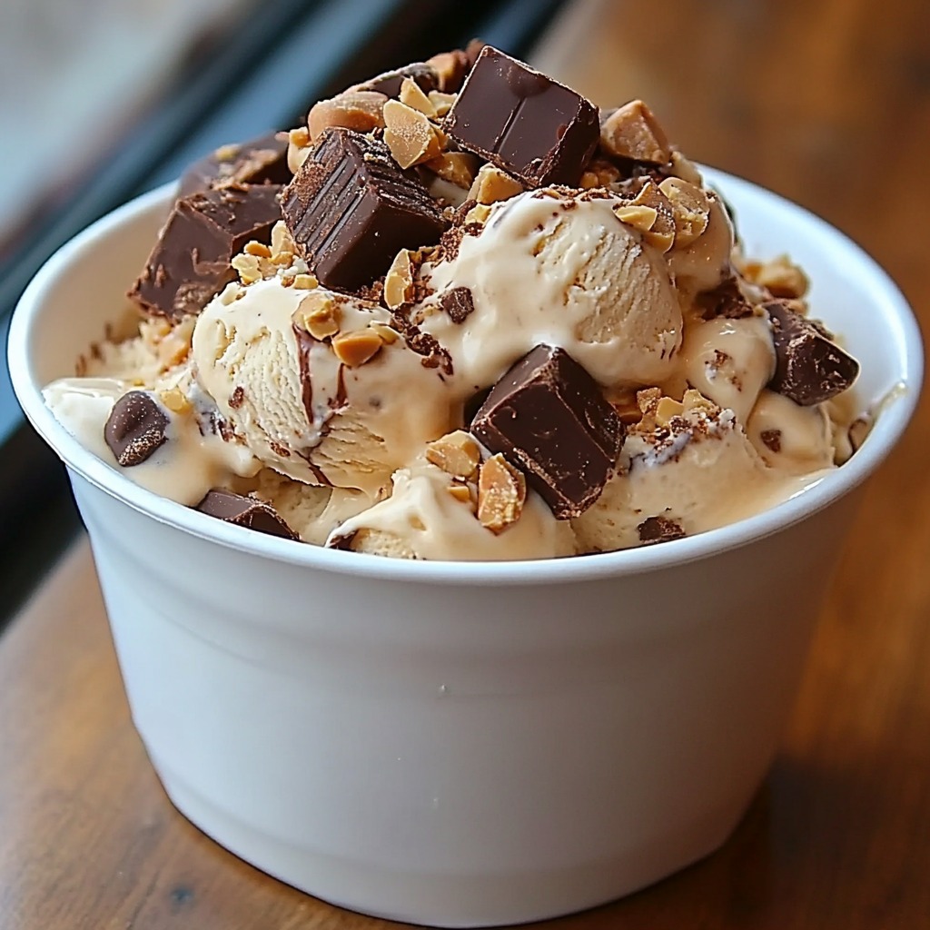 Lookign for Snickers & Reese’s Cookie Dough Ice Cream Extravaganza