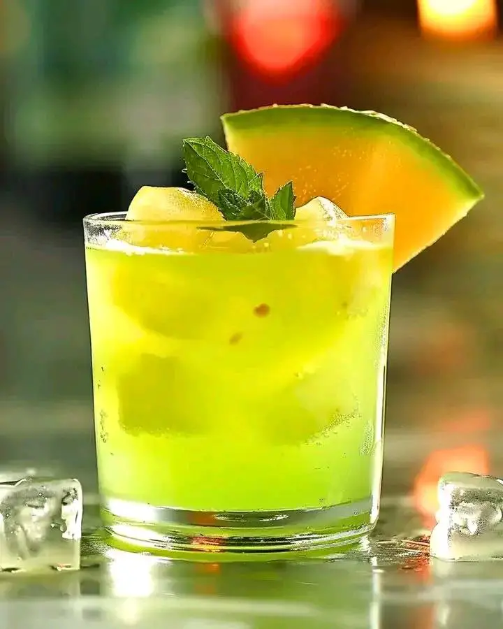 Tropical Melon Bliss Cocktail – Easy Recipe for a Refreshing Drink