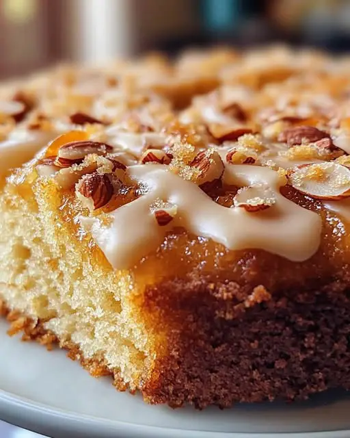 Zesty Orange Almond Coffee Cake Delight