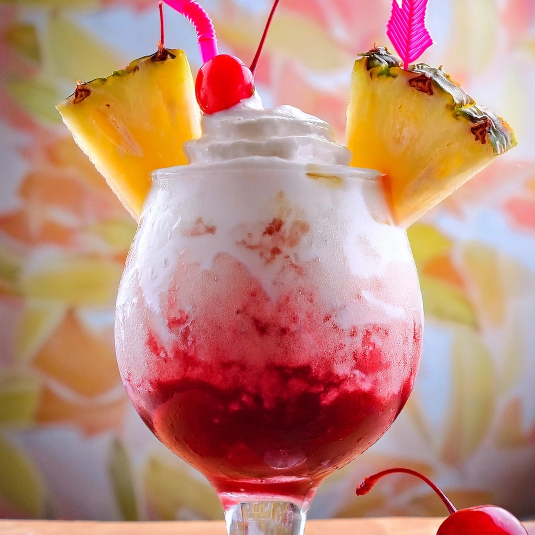 Cherry Piña Colada: A Tropical Twist on a Classic