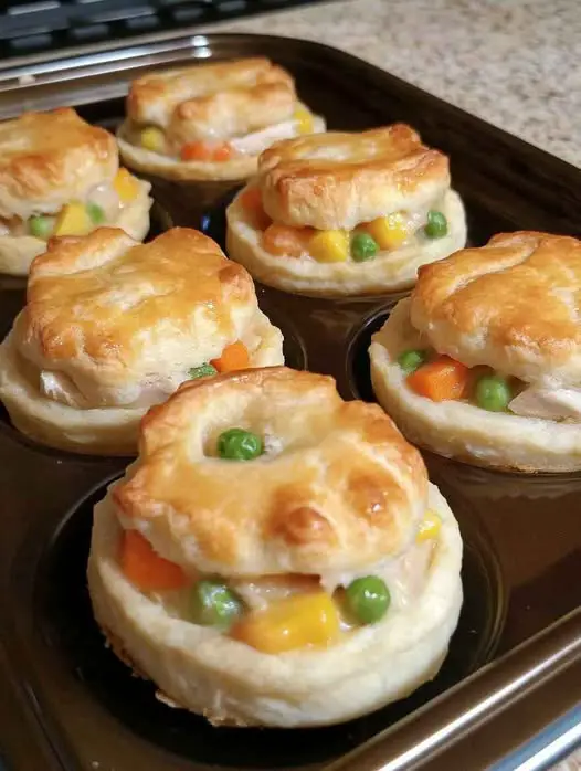 Mini Chicken Pot Pies