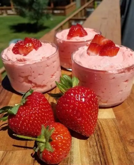 Summertime Strawberry Cream Delight