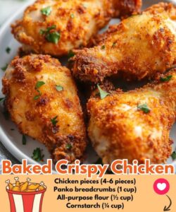 Baked Crispy Chicken - Pst-algerie