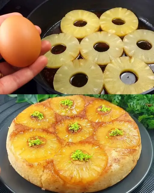 Pineapple Upside-Down Cake Recipe