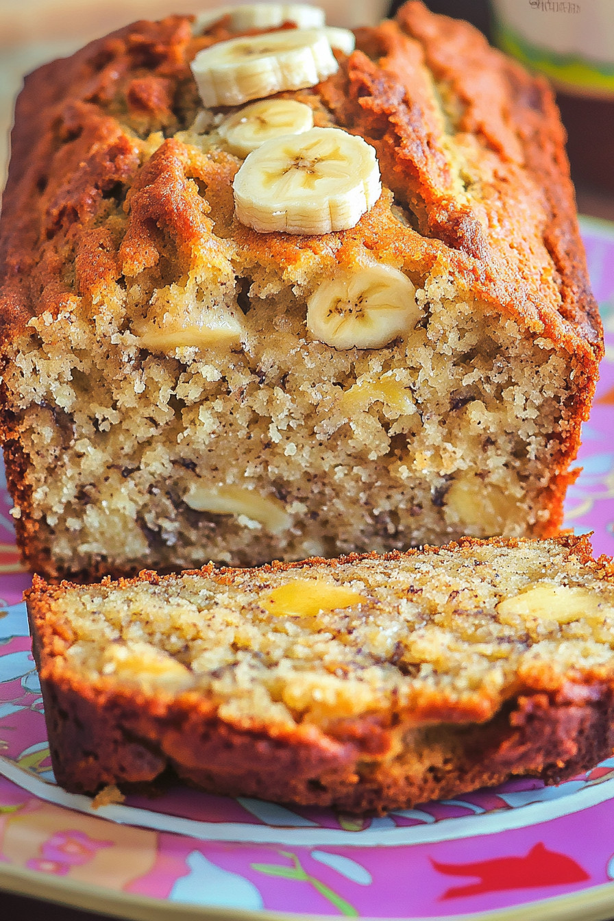 Say aloha to this delicious Hawaiian Banana Bread! It’s a tropical delight