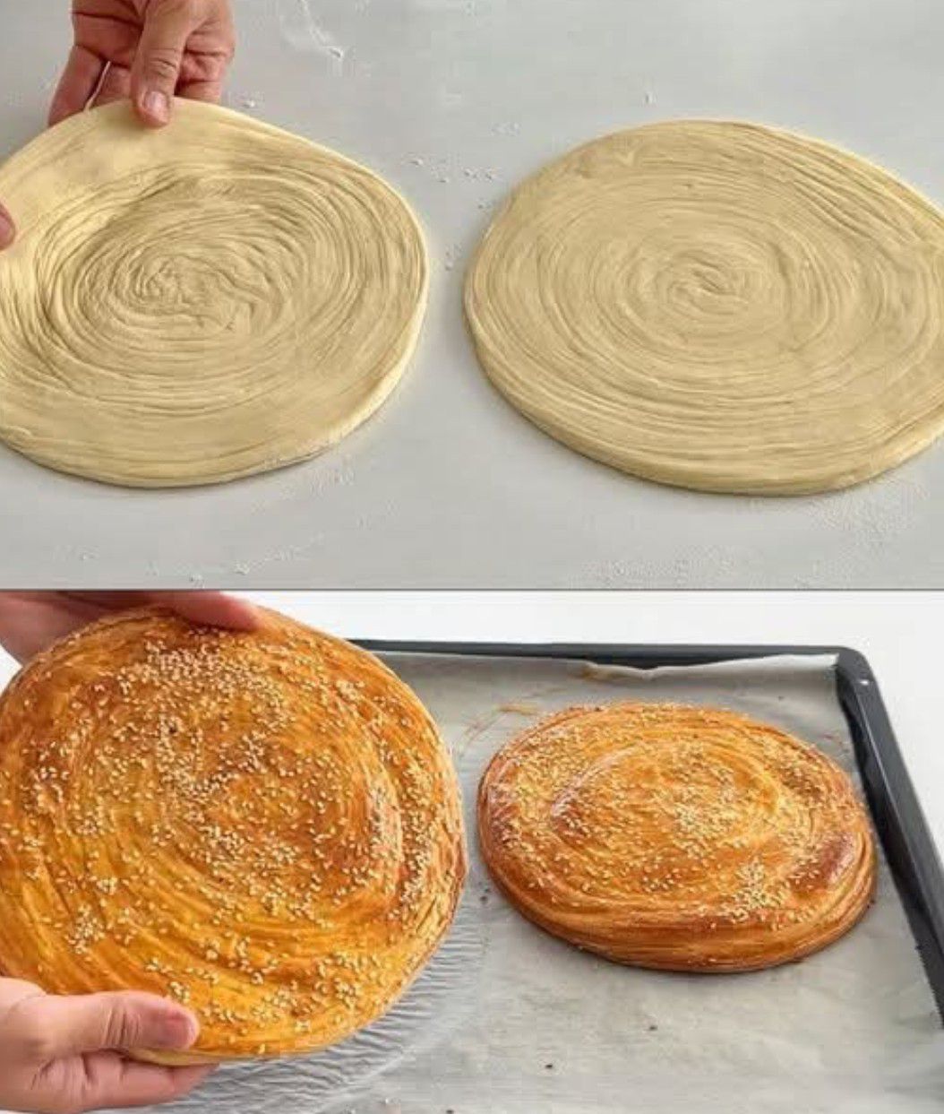 Flaky Butter Bread Recipe