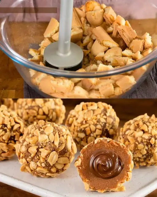 Nutella-Filled Mascarpone Dessert Balls Recipe