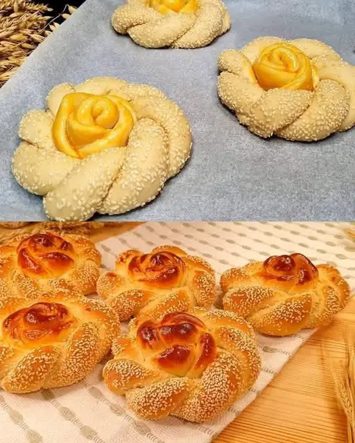 Homemade Sesame Rolls