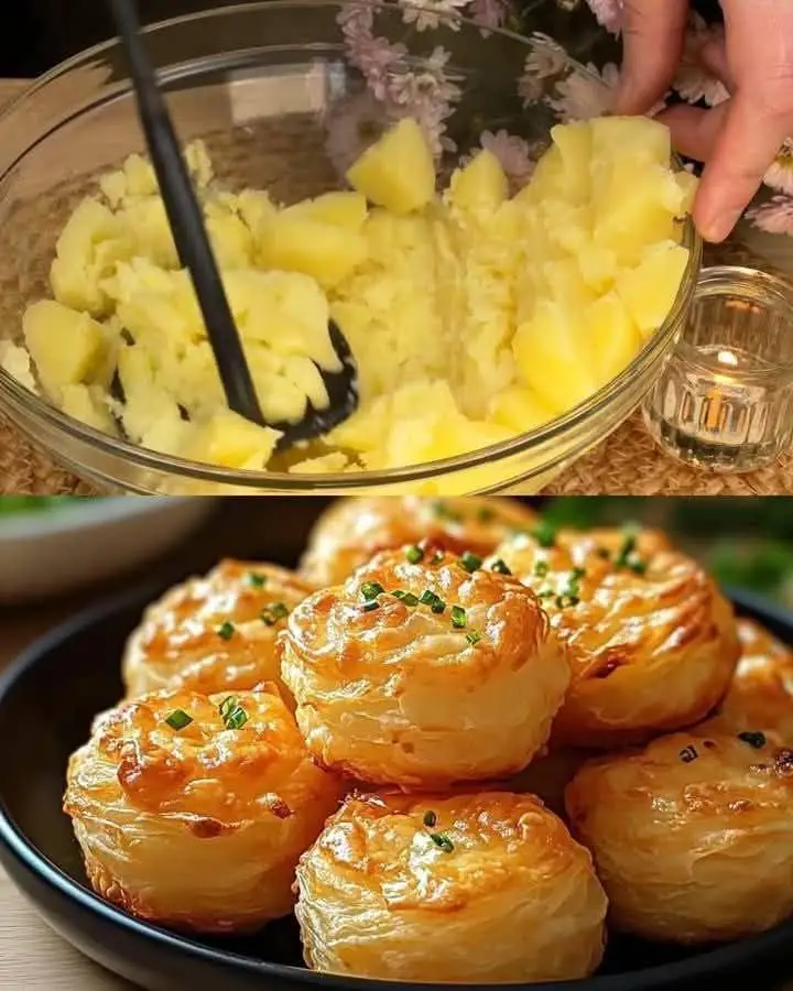 Mashed Potato Puffs with accurate and detailed