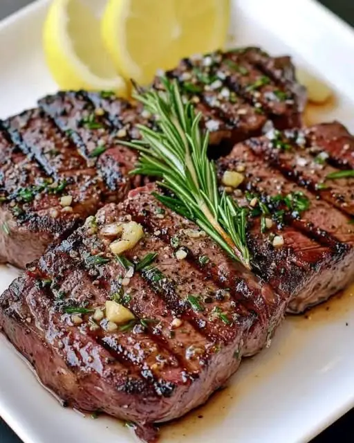 Juicy Rosemary Garlic Grilled Sirloin: Easy Steakhouse-Style Recipe at Home!