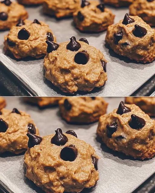 Healthy Gluten-Free Chocolate Chip Banana Cookies