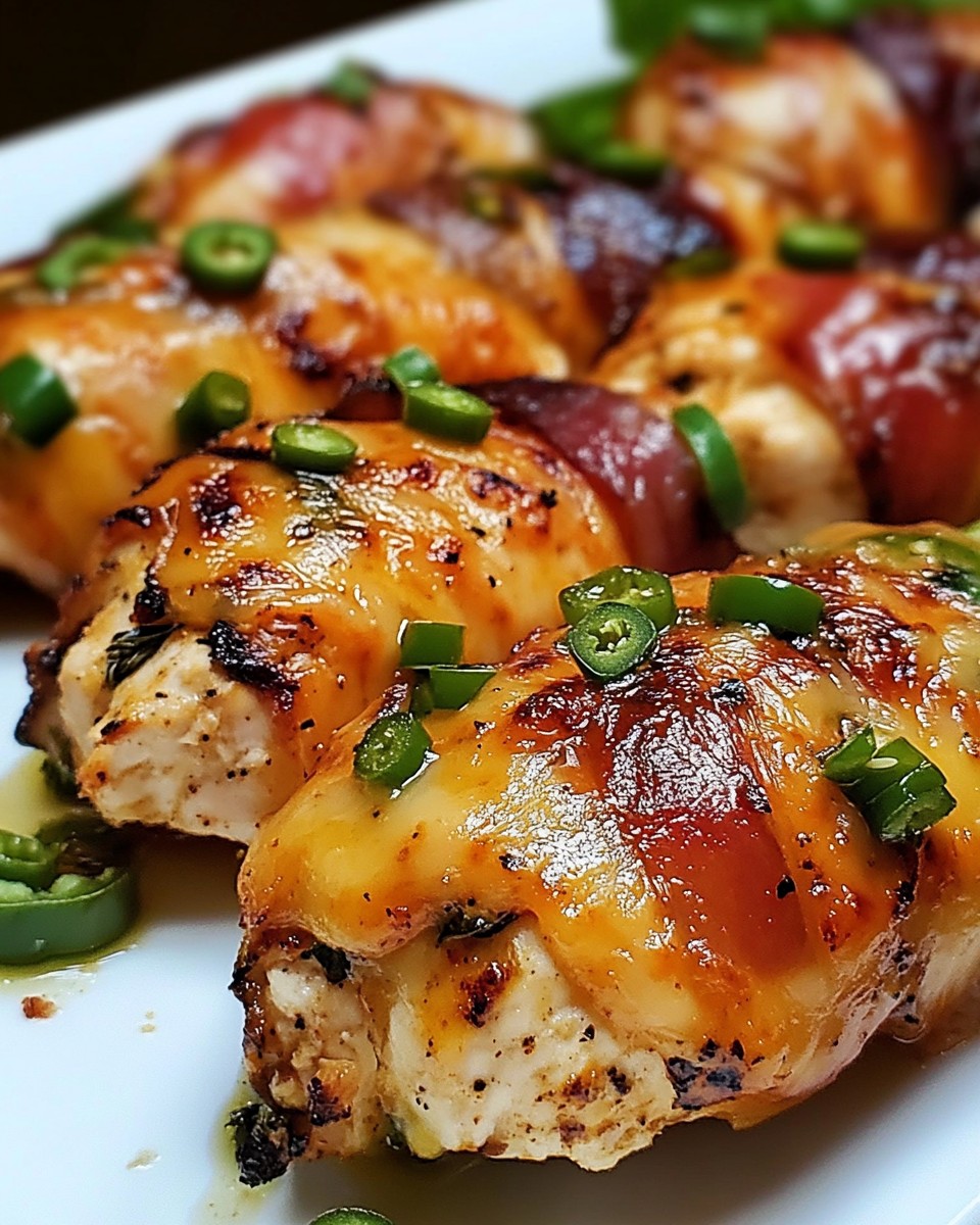 Smoked Jalapeño Popper Chicken Bombs ️