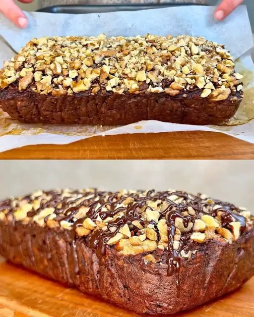 Sugar-Free Banana Oat Loaf with Cocoa