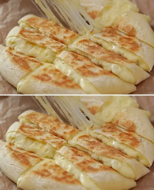 Cheese Potato Bread in a Frying Pan! No Oven, No Yeast, No Egg