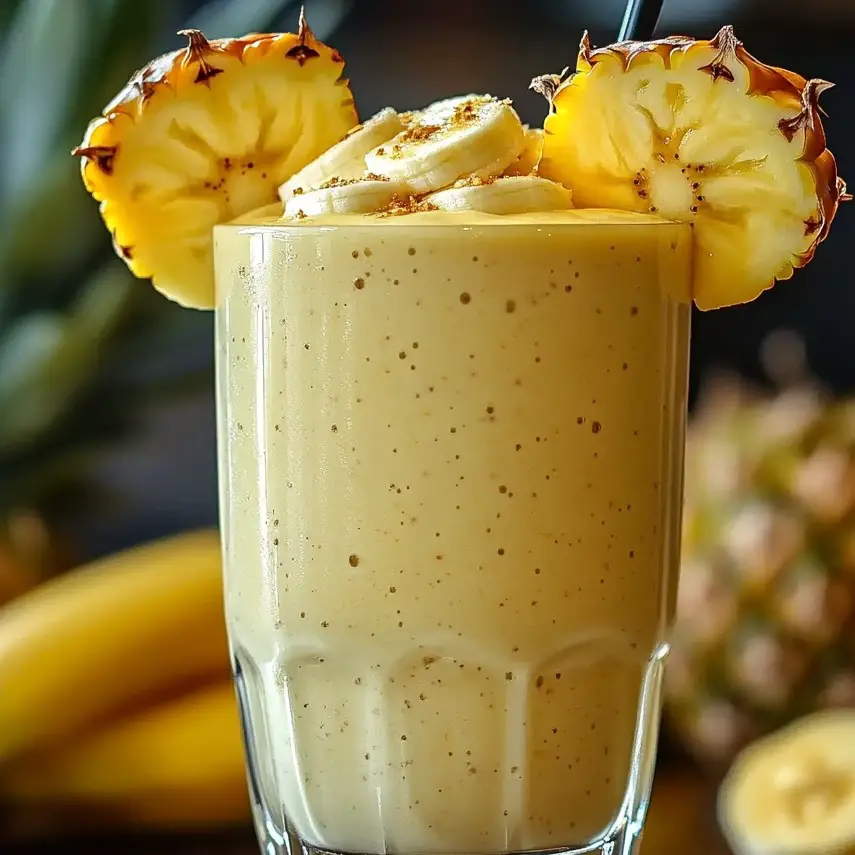 Pineapple and Banana Smoothie