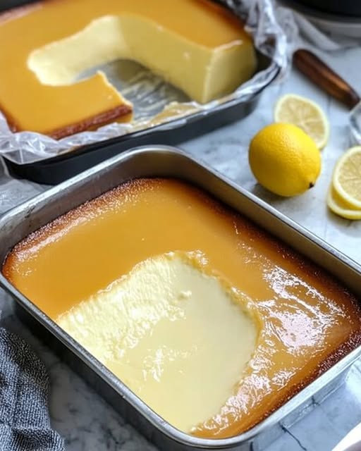 Super Creamy Lemon Pudding