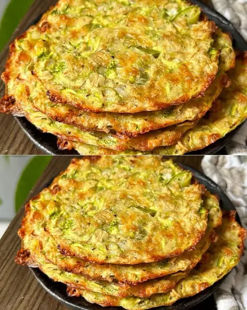 Baked Zucchini and Cheese Fritters