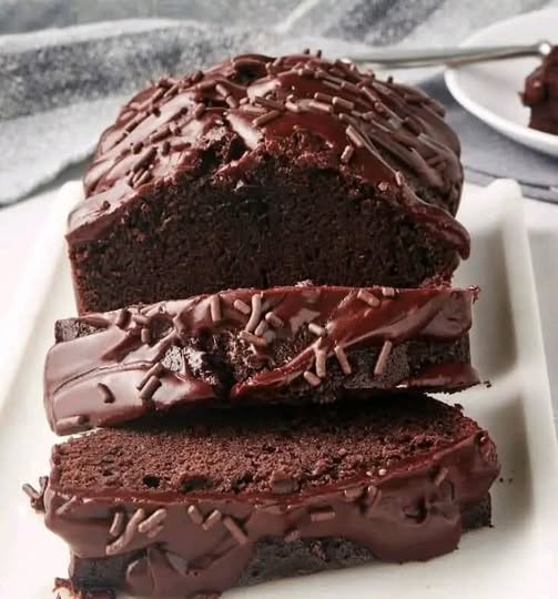 Best Chocolate Loaf With Ganache