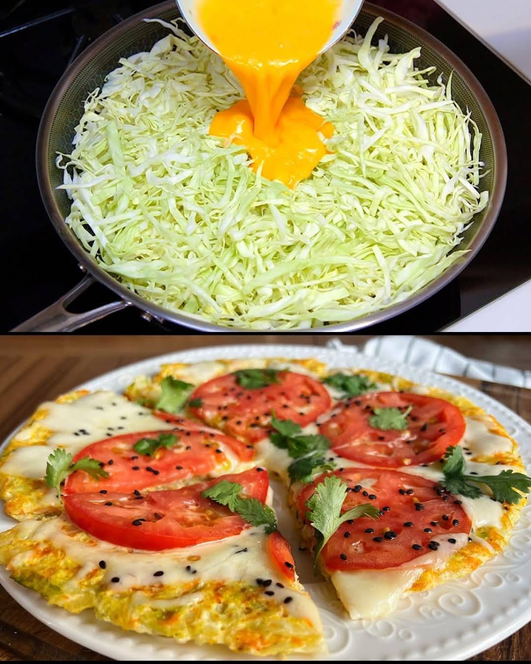 Cabbage and Cheese Skillet Bake