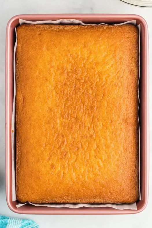 Vanilla Sheet Cake Recipe