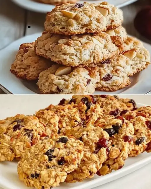 Delicious Apple Biscuits Without Sugar, Flour, and Eggs