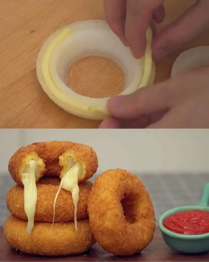 Mozzarella Onion Rings