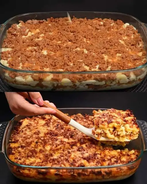 Classic Pasta Casserole with COW Meat Sauce and Cheesy Béchamel