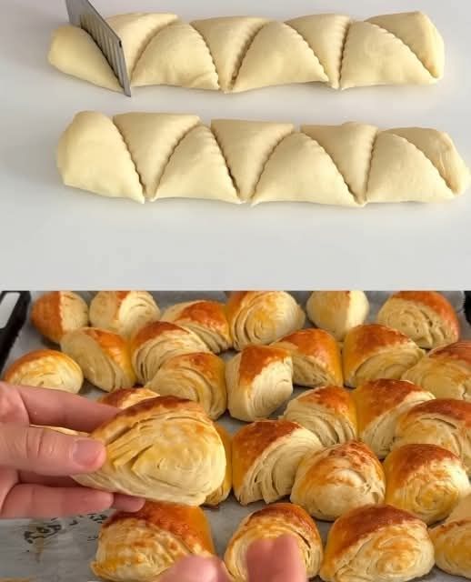 Classic Soft Bread Rolls (Pide)