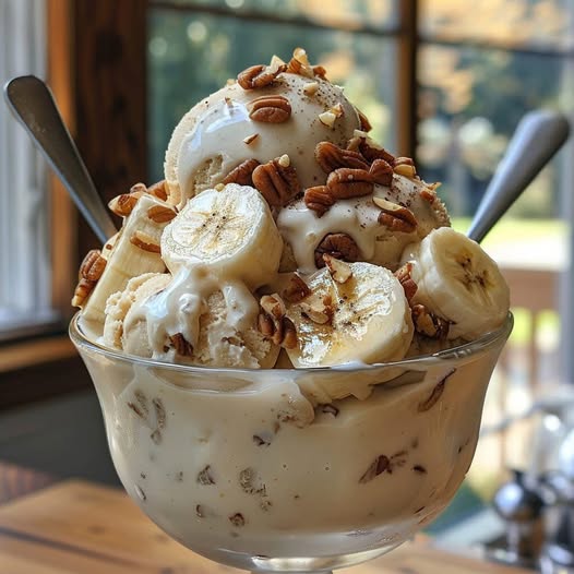 Banana Nut Ice Cream