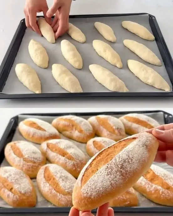 Soft Homemade Yeast Bread Rolls