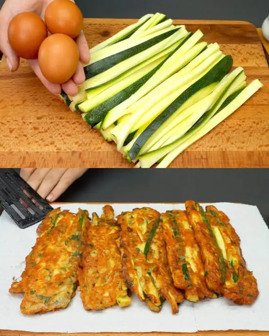 Crispy Zucchini Sticks with Parmesan